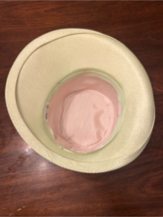 Vintage Two-Tone Green Wide-Brim Hat main image 4